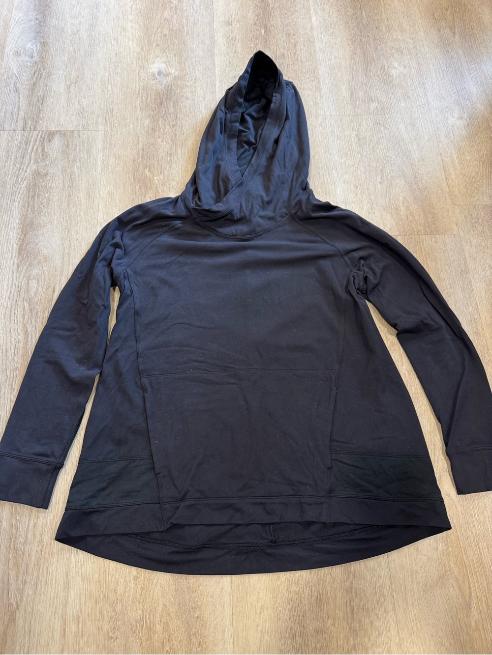 lululemon athletica Black Hooded Top